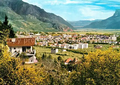 AK / Ansichtskarte Meran_Merano Panorama Blick gegen Bozen Meran Merano