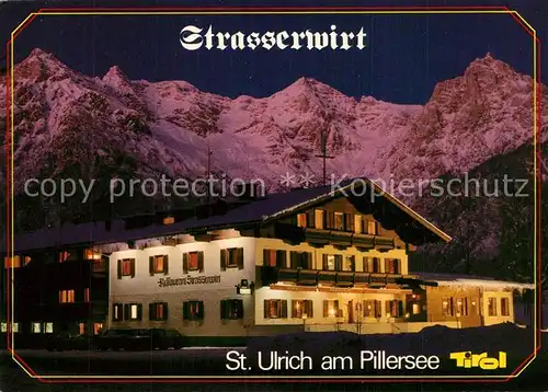 AK / Ansichtskarte St_Ulrich_Pillersee Restaurant Strasserwirt St_Ulrich_Pillersee