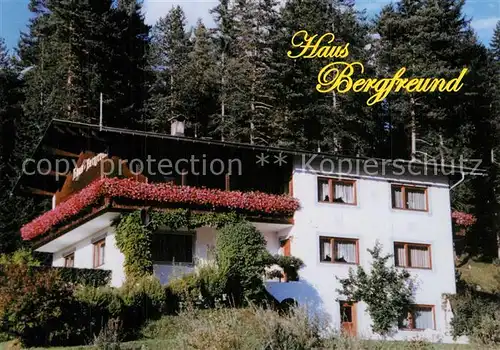 AK / Ansichtskarte Leutasch Haus Bergfreund Leutasch