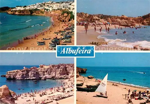 AK / Ansichtskarte Albufeira Strand Albufeira