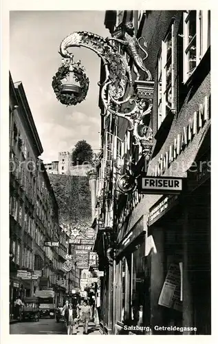 AK / Ansichtskarte Salzburg_Oesterreich Getreidegasse Salzburg_Oesterreich