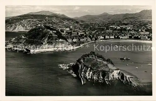 AK / Ansichtskarte San_Sebastian_de_Garabandal Vista desde el Monte Igueldo San_Sebastian