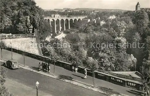 AK / Ansichtskarte Luxembourg_Luxemburg Boulevard Roosevelt et Viaduc Luxembourg Luxemburg