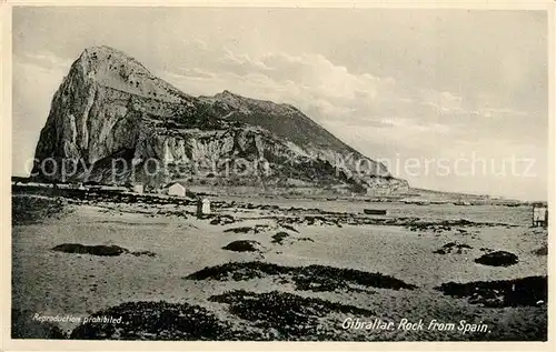 AK / Ansichtskarte Gibraltar Felsen Panorama Gibraltar