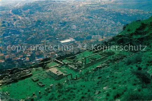 AK / Ansichtskarte Bergama_Izmir Blick ins Tal Ruinen Antike Staette Bergama Izmir