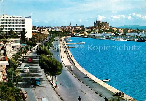 AK / Ansichtskarte Palma_de_Mallorca Passeo Maritimo Palma_de_Mallorca