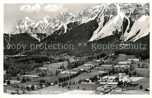 AK / Ansichtskarte Ramsau_Dachstein_Steiermark Panorama Dachsteinsuedwaende Ramsau_Dachstein