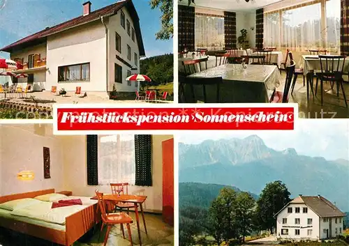 AK / Ansichtskarte Keutschach_See Pension Sonnenschein Keutschach See