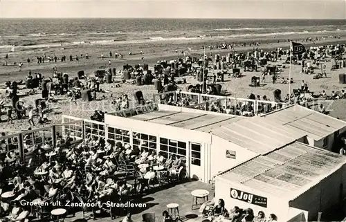 AK / Ansichtskarte Zandvoort_Holland Strandleven Zandvoort_Holland