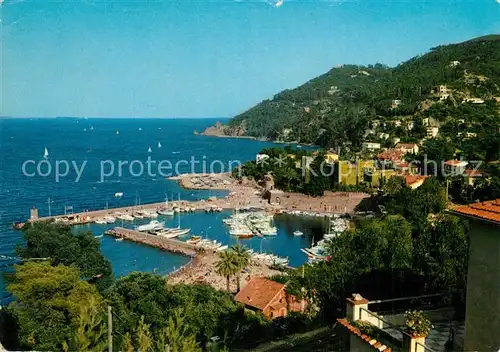 AK / Ansichtskarte Theoule sur Mer Hafen Schloss  Theoule sur Mer