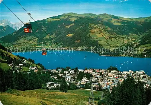 AK / Ansichtskarte Zell_See Panorama Gondel Zell_See