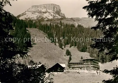 AK / Ansichtskarte Riezlern_Kleinwalsertal_Vorarlberg Sporthotel Auenhuette Riezlern_Kleinwalsertal