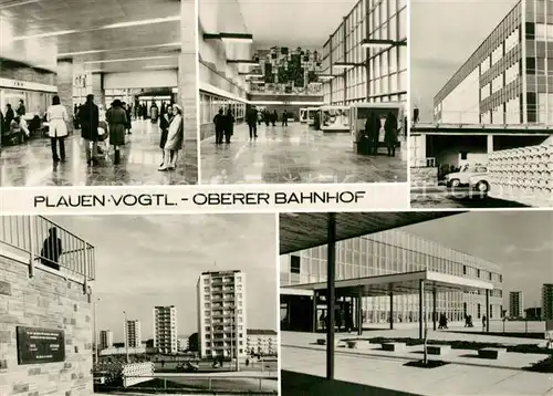 AK / Ansichtskarte Plauen_Vogtland Oberer Bahnhof Innenansichten Plauen_Vogtland