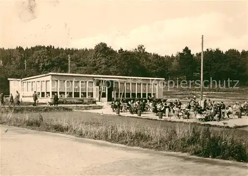 AK / Ansichtskarte Poehl_Vogtland Konsum Imbisshalle Talsperrenblick Poehl_Vogtland