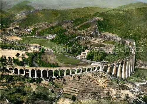 AK / Ansichtskarte Chamborigaud Viaduc Vue aerienne Chamborigaud