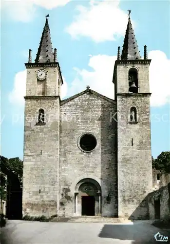 AK / Ansichtskarte Goudargues Eglise Goudargues