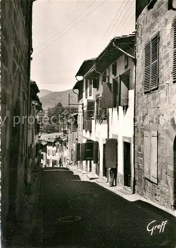 AK / Ansichtskarte Saint Jean Pied de Port Vieilles maisons basques de la Rue de la Citadelle Saint Jean Pied de Port