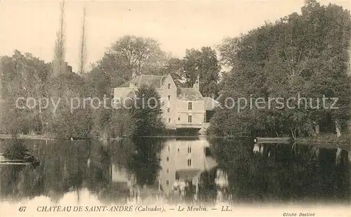 AK / Ansichtskarte Saint Andre d_Hebertot Chateau de Saint Andre le Moulin Saint Andre d Hebertot