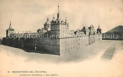 AK / Ansichtskarte Madrid_Spain Monasterio del Escorial Madrid Spain