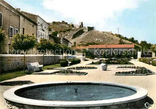 AK / Ansichtskarte Chateauneuf du Rhone Jardin Public Chateauneuf du Rhone