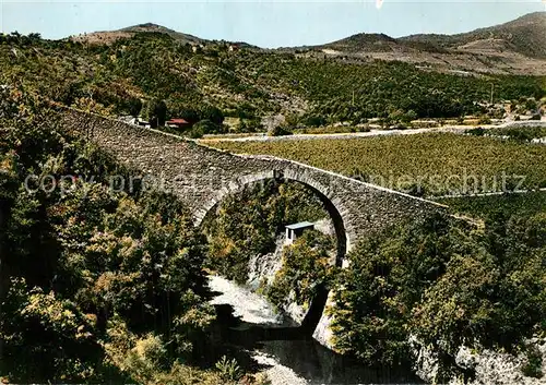 AK / Ansichtskarte Lamalou les Bains Pont du Diable Paysage Lamalou les Bains