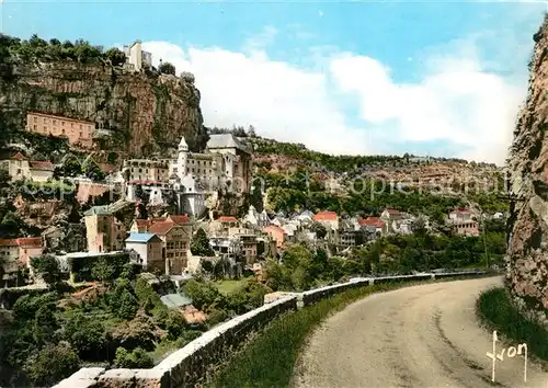 AK / Ansichtskarte Rocamadour Vue generale Rocamadour