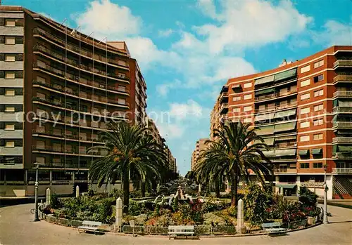 AK / Ansichtskarte Gandia Plaza Cristo Rey Gandia