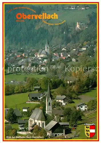 AK / Ansichtskarte Obervellach_Kaernten Blick von Stallhofen Obervellach_Kaernten