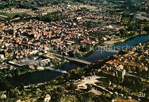 AK / Ansichtskarte Capdenac Vue generale aerienne Capdenac