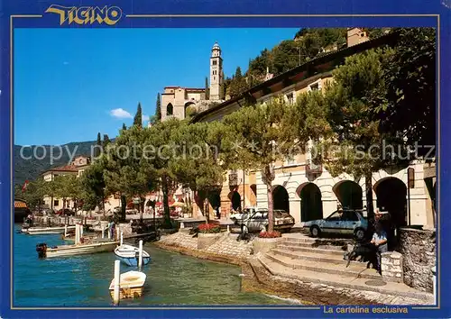 AK / Ansichtskarte Morcote_Lago_di_Lugano Teilansicht Morcote_Lago_di_Lugano