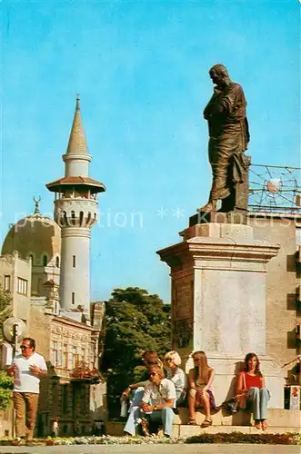 AK / Ansichtskarte Constanta Statuis lui Ovidiu Constanta