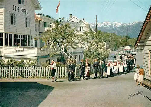 AK / Ansichtskarte Hardanger Bondebryllup Utne Hardanger