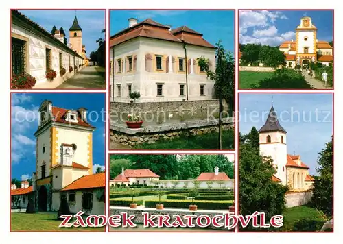 AK / Ansichtskarte Netolice_Nettolitz_Czechia Zamek Kratochvile Details 