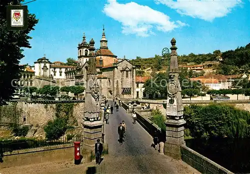 AK / Ansichtskarte Amarante Pont et Monastere de Saint Goncale Amarante