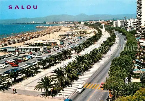 AK / Ansichtskarte Salou Promenade Strand Salou