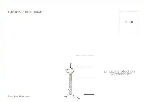 AK / Ansichtskarte Rotterdam Euromast Rotterdam