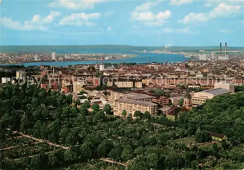 AK / Ansichtskarte Aalborg Stadtpanorama Fliegeraufnahme Aalborg