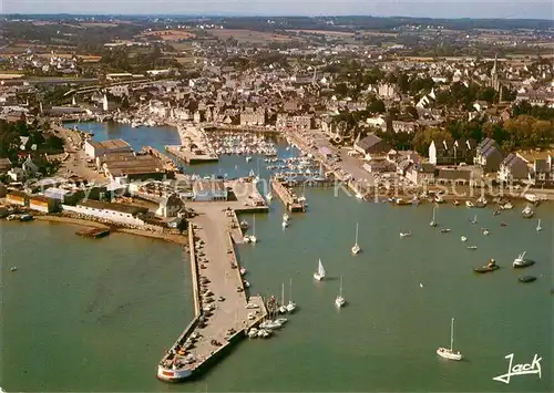 AK / Ansichtskarte Paimpol Fliegeraufnahme Hafen  Paimpol