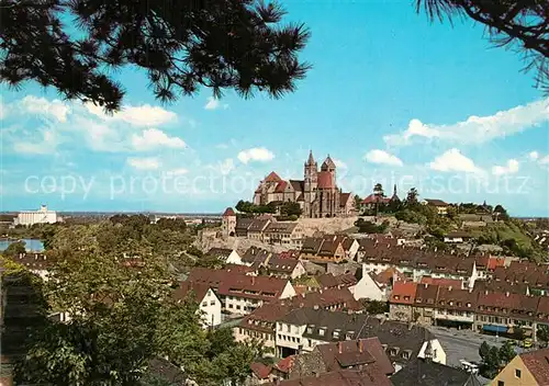 AK / Ansichtskarte Breisach_Rhein Marktplatz und Muensterberg Breisach Rhein