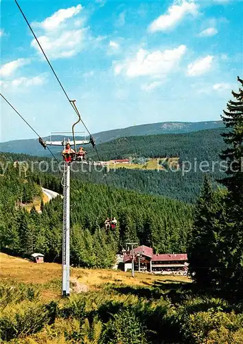 AK / Ansichtskarte Arber Schwebelift auf dem Gr Arber Arber