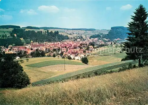 AK / Ansichtskarte Elzach Panorama Elzach