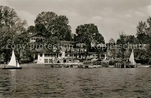 AK / Ansichtskarte Rimsting Gaststaette Pension Seehof Rimsting