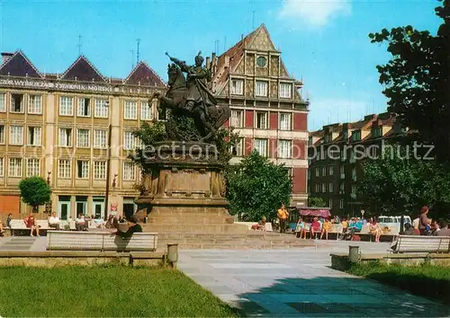 AK / Ansichtskarte Gdansk Pomnik Jana III Sobieskiego Gdansk