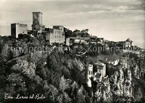 AK / Ansichtskarte Erice Les Tours du Baio Erice