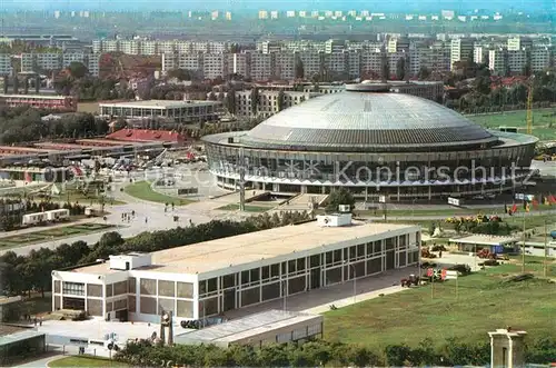 AK / Ansichtskarte Bucuresti Pavilionul central Piata Scinteii Bucuresti