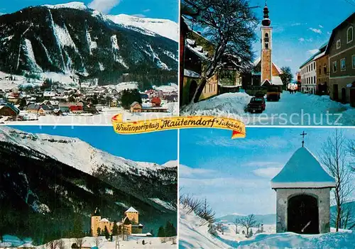 AK / Ansichtskarte Mauterndorf Grosseck Marktplatz Schloss Evangelikreuz Mauterndorf