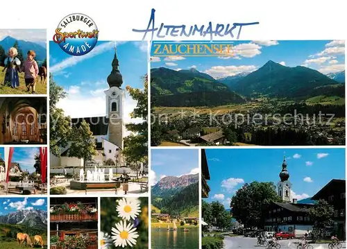 AK / Ansichtskarte Altenmarkt_Zauchensee  Altenmarkt Zauchensee