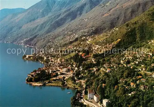 AK / Ansichtskarte Brissago_Lago_Maggiore Fliegeraufnahme Brissago_Lago_Maggiore