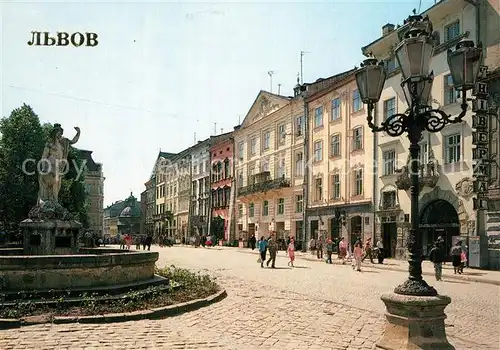 AK / Ansichtskarte Lvov_Lemberg_Lwow Marktplatz Lvov_Lemberg_Lwow