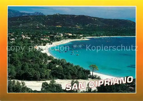 AK / Ansichtskarte San_Cipriano Kuestenpanorama Strand San_Cipriano